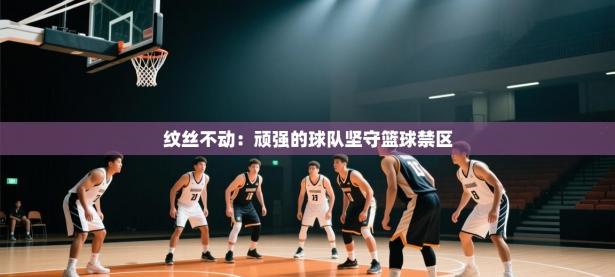 纹丝不动：顽强的球队坚守篮球禁区